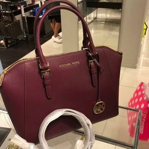 Michael Kors  Large Leather Crossbody Purse